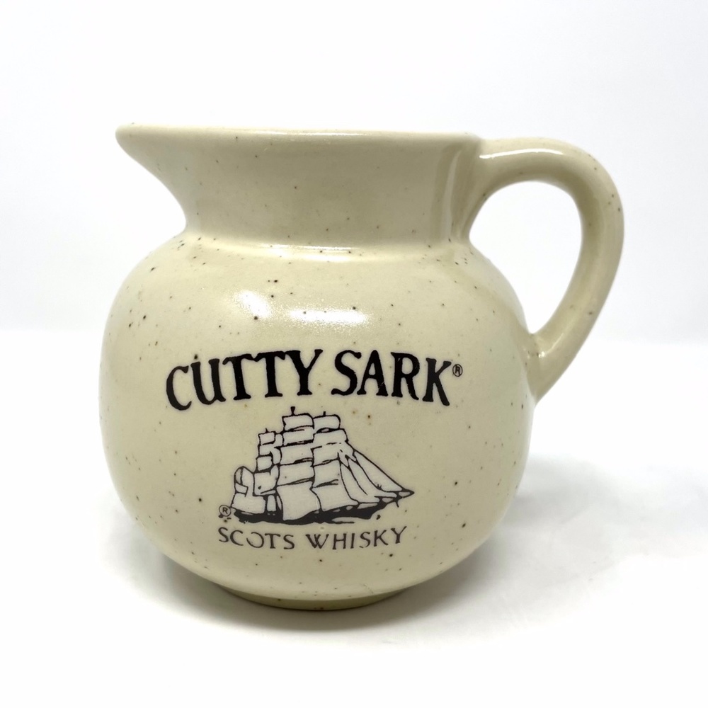 Vintage Cutty Sark Scot's Whiskey Ceramic Petite Bar Jug/Pitcher Circa 1990"s